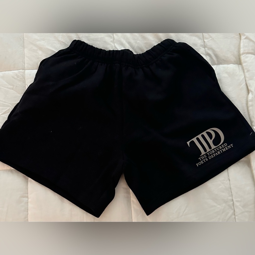 TAYLOR SWIFT X THE TORTURED POET DEPARTMENT, black short, M.